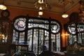 Old and beautiful vintage coffee shop in Porto