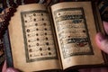 Ornate pages in the Holy Quran