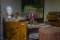 old bedroom detail Royalty Free Stock Photo