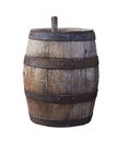 Old beer barrel Royalty Free Stock Photo