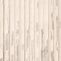 Old beige grungy paint blisters on vertical wooden planks