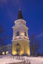 Old Belfry At Night