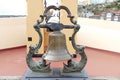 Old Bell on Bow of SS Great Britain Ship Royalty Free Stock Photo