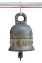 Old bell isolated on white background Royalty Free Stock Photo