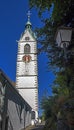 Old bell tower in Laufenburg 1 Royalty Free Stock Photo