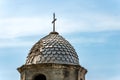 Old bell tower in Vernazza village - Cinque Terre Liguria Italy Royalty Free Stock Photo