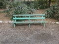 Old bench at Villa Maria 2