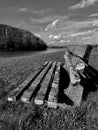 An old bench at Waker Quay Royalty Free Stock Photo