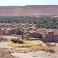 Old Berber agriculture village in Morocco Royalty Free Stock Photo