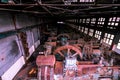 The old Bethlehem Steel factory engine room, which closed since 1998 is a piece of industrial history