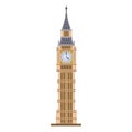 Old Big Ben clock London England Royalty Free Stock Photo