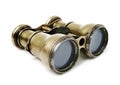 Old binoculars Royalty Free Stock Photo