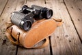 Old Binoculars Royalty Free Stock Photo