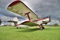 Old biplane Royalty Free Stock Photo