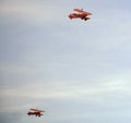 Old Biplanes, Eastbourne Airshow Royalty Free Stock Photo