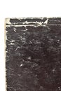 old black cover paper book texture background, page for design Royalty Free Stock Photo