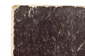 old black cover paper book texture background, page for design Royalty Free Stock Photo