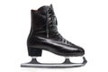 Old Black Figure Ice Skate Royalty Free Stock Photo