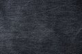 Old black jeans fabric background texture Royalty Free Stock Photo