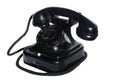 Old black phone Royalty Free Stock Photo