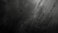 Old black scratched metal surface. AI generated. Royalty Free Stock Photo