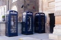 Old telephone booth in central London