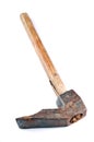 Old bladed hammer Royalty Free Stock Photo