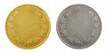 Old blank coins