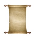 Old blank paper scroll Royalty Free Stock Photo