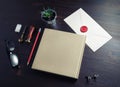 Blank retro stationery Royalty Free Stock Photo