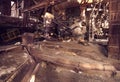 Old blast furnace workshop Royalty Free Stock Photo