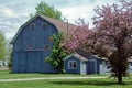 Old Blue Barn Royalty Free Stock Photo