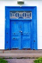 Old Blue Door Royalty Free Stock Photo