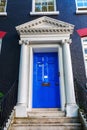 Old blue door in London