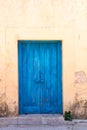 Old blue door, Prison island, Zanzibar