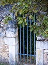 Old blue gate Royalty Free Stock Photo