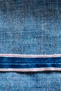 Old Blue jean texture Royalty Free Stock Photo