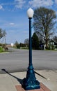 Old Blue Lightpost