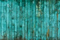 Old blue natural wooden shabby background close up Royalty Free Stock Photo