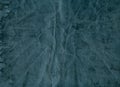Old blue paper, abstract background, hand-painted folds and stains Royalty Free Stock Photo