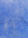 The old blue plastic surface, the blue with rough and scratched texture. Royalty Free Stock Photo