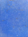 The old blue plastic surface, the blue with rough and scratched texture. Royalty Free Stock Photo
