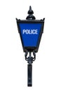 Old Blue Police Lamp