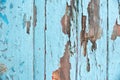 Old painted blue wood. Wood backround texture. Macro Royalty Free Stock Photo