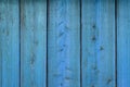 The old blue wood texture with natural patterns Royalty Free Stock Photo