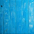 The old blue wood texture with natural patterns. Backgrounds concept - old wooden fence painted in blue background Royalty Free Stock Photo