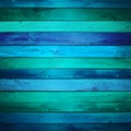 Old blue wooden background