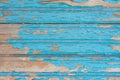 Old blue wooden table with grunge, abstract texture background. Royalty Free Stock Photo