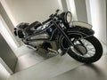 Old BMW motorcycle Royalty Free Stock Photo