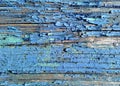 old Board with cracked peeling paint. rustic background, wooden texture Royalty Free Stock Photo